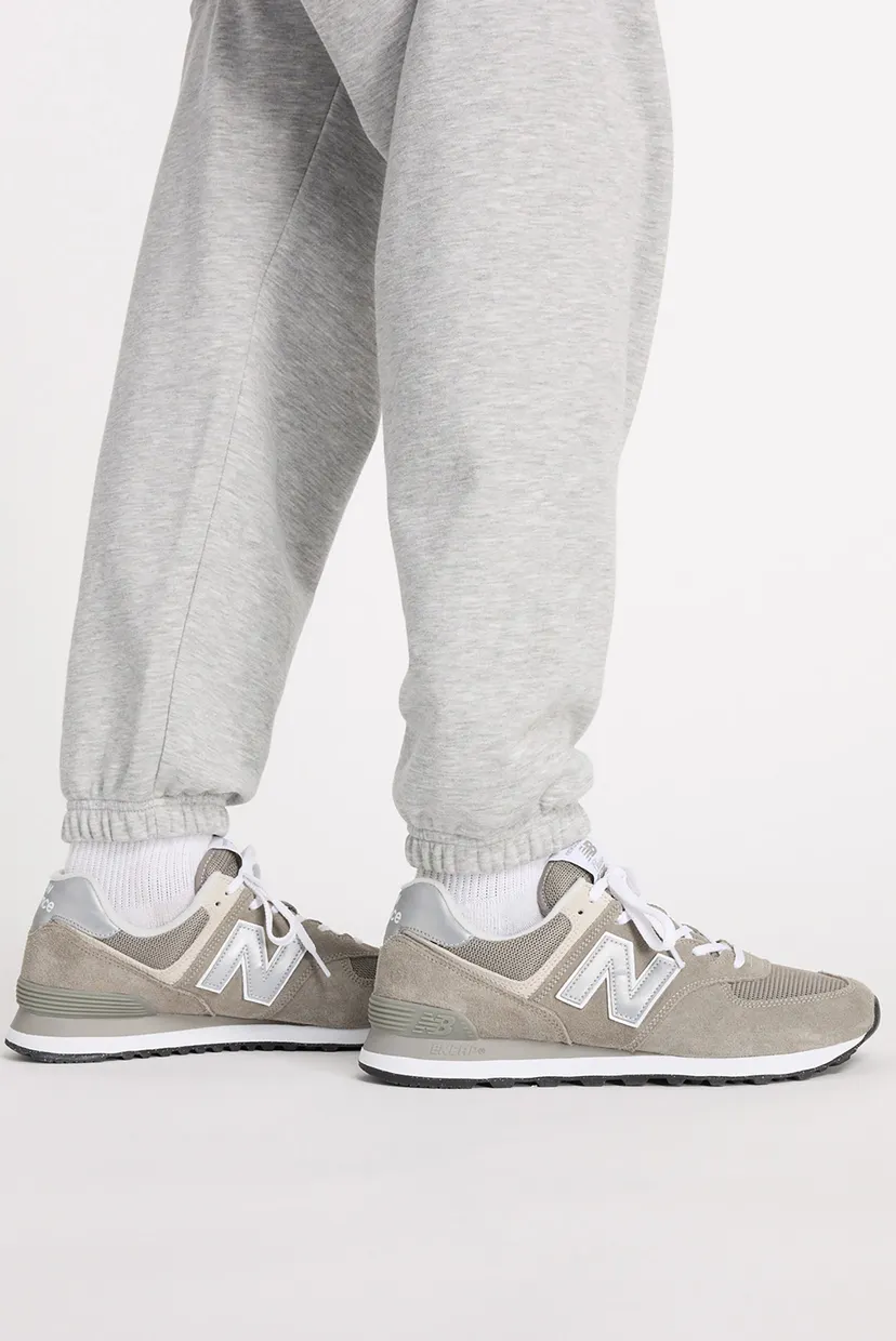 Мужские серые спортивные брюки NB Small Logo 6