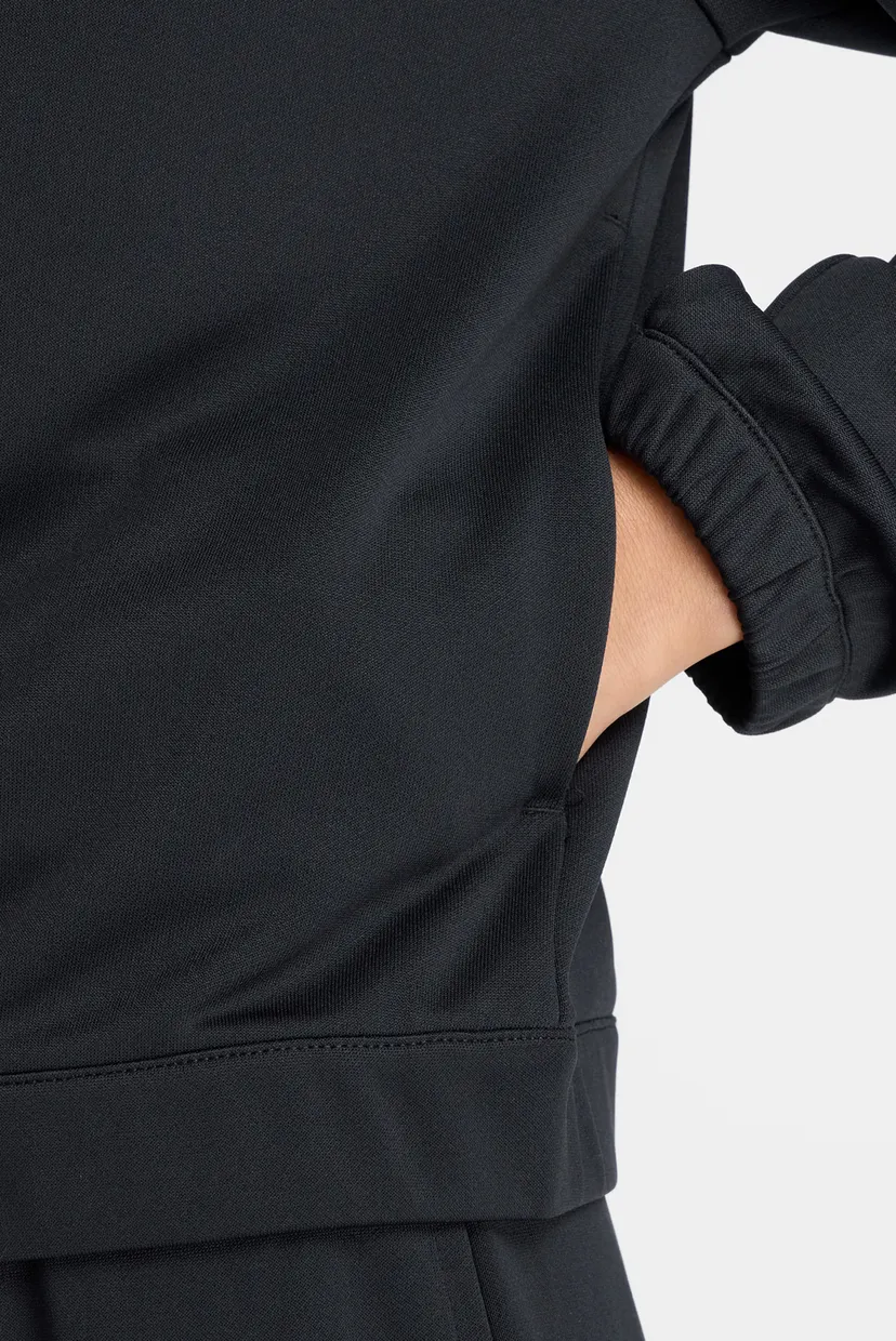 Женская черная спортивная кофта Sport Double Knit Full Zip 5
