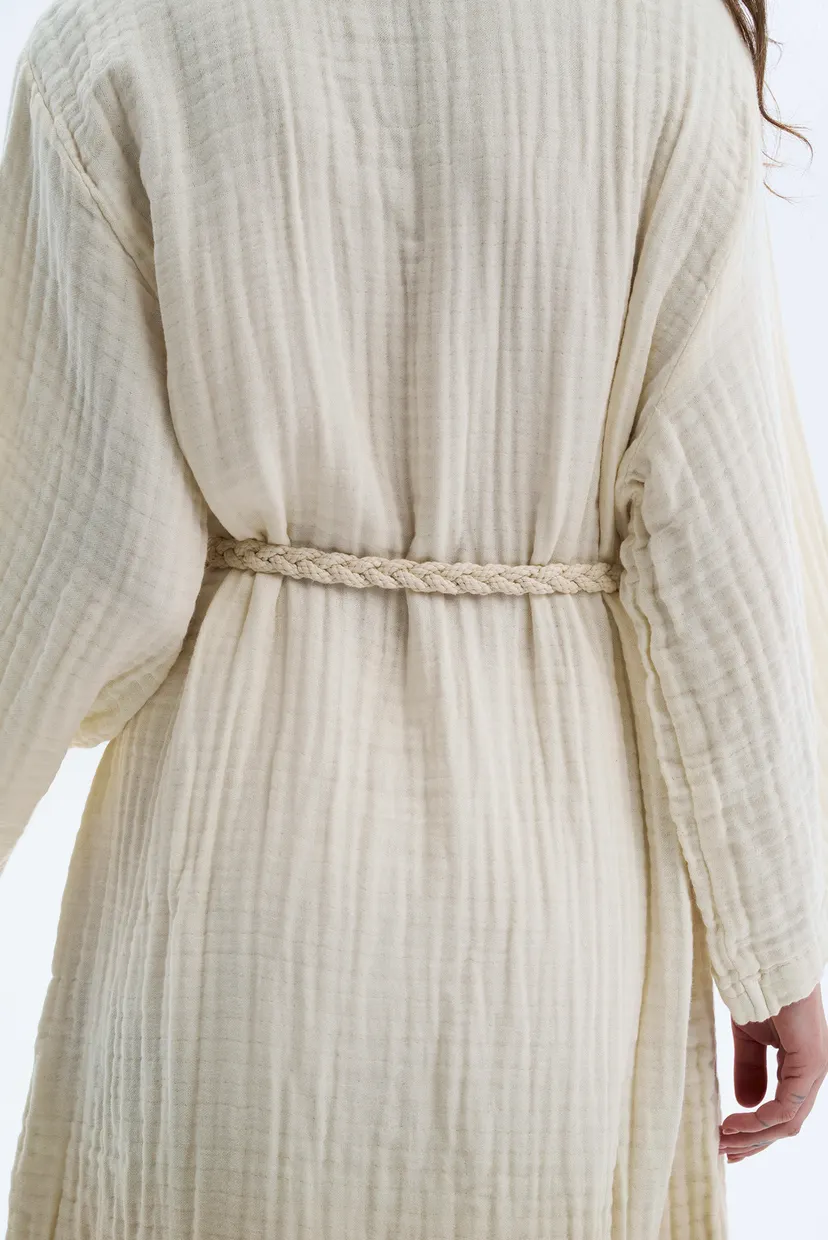 Женский халат Nitra muslin green 4