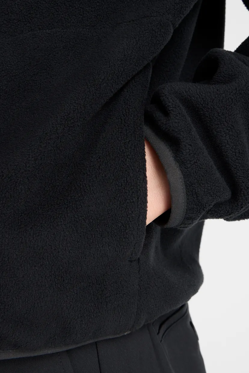 Женский черный реглан Polar Half Zip 5