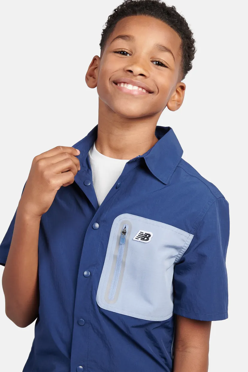 Дитяча синя сорочка Premium Shirt 5