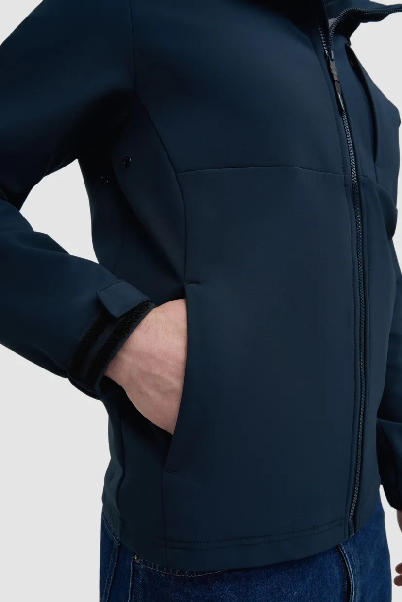 Чоловіча синя вітровка windbreaker 8