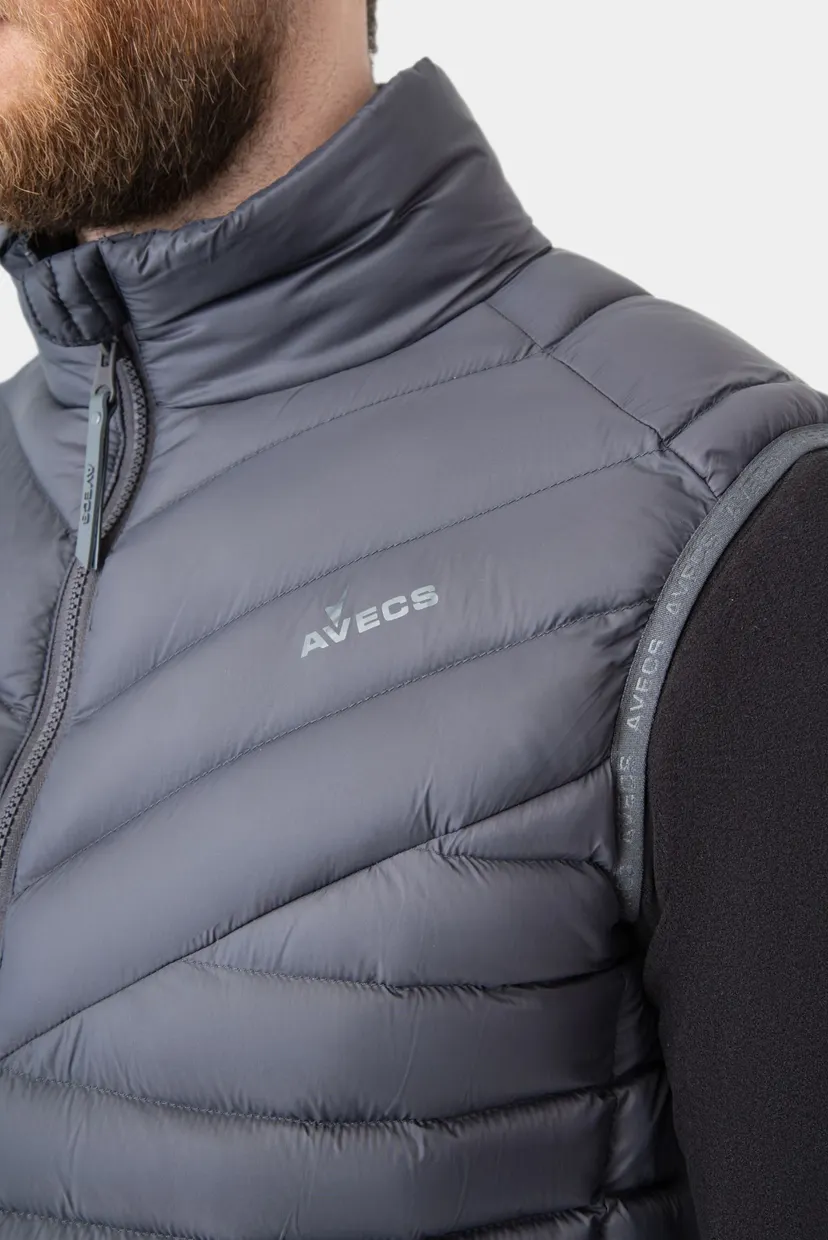 Мужской серый жилет Vest 4