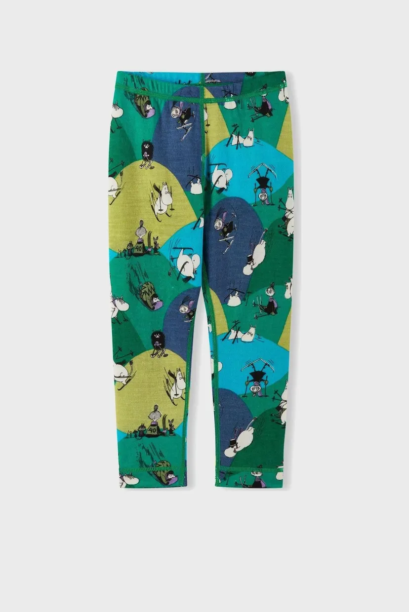 Детский зеленый комплект Moomin Trivsam 5