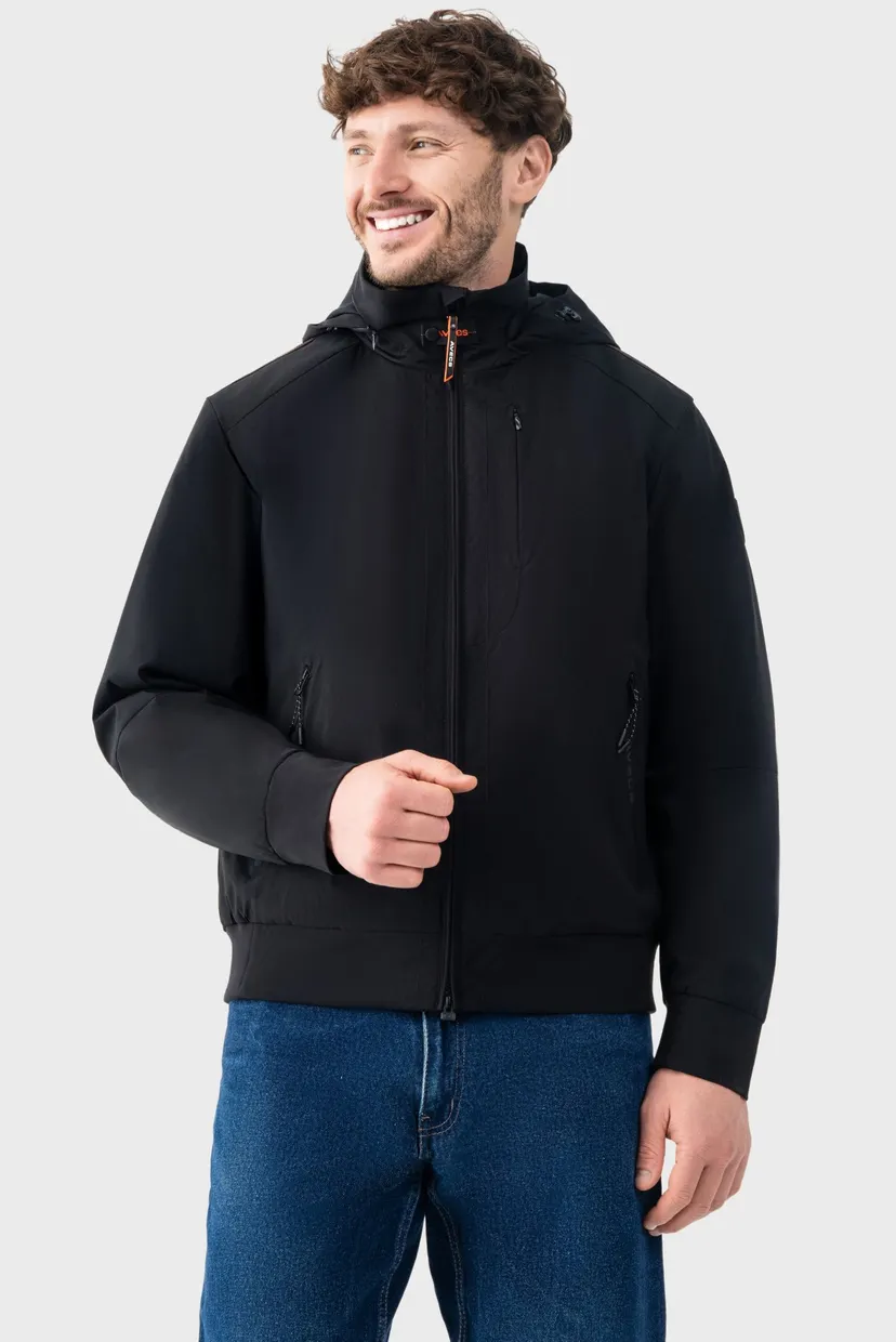 Чоловіча чорна куртка  jacket 6