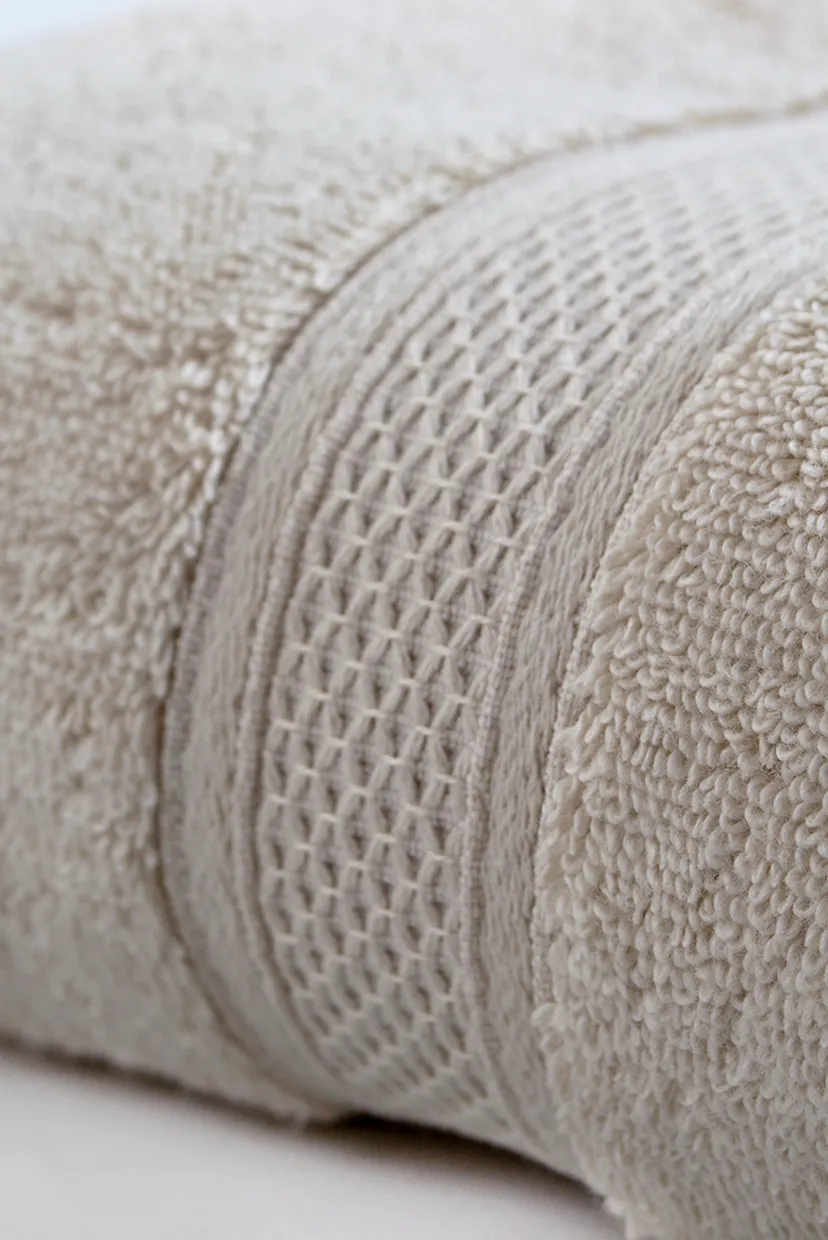 Рушник махровий - Grand soft twist natural бежевий 50X90 5