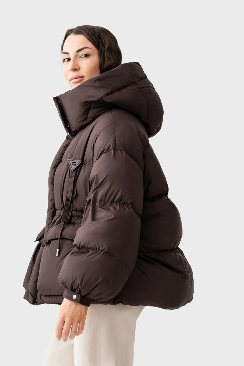 Женская коричневая куртка Jacket AVECS 70547/57 — MD-Fashion