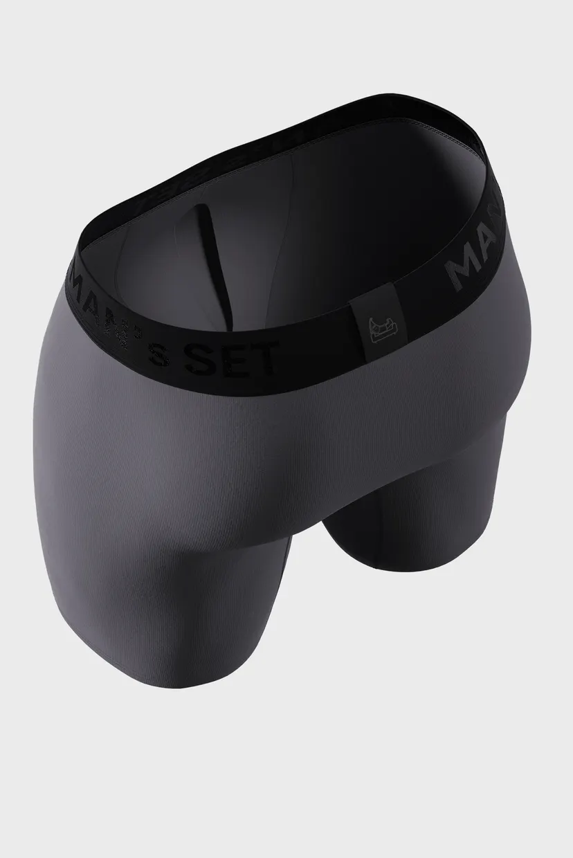 Чоловічі сірі труси, Anatomic Long 2.0, Black Series 3