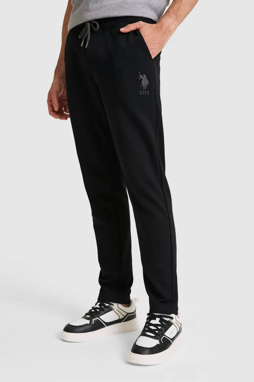 Мужские черные спортивные штаны 5