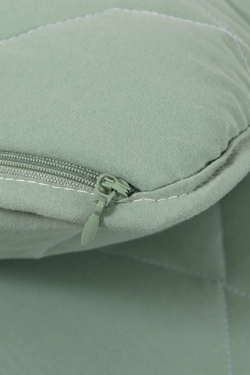 Набір ковдра з подушками Penelope - Colors in Comfort green зелений євро 6