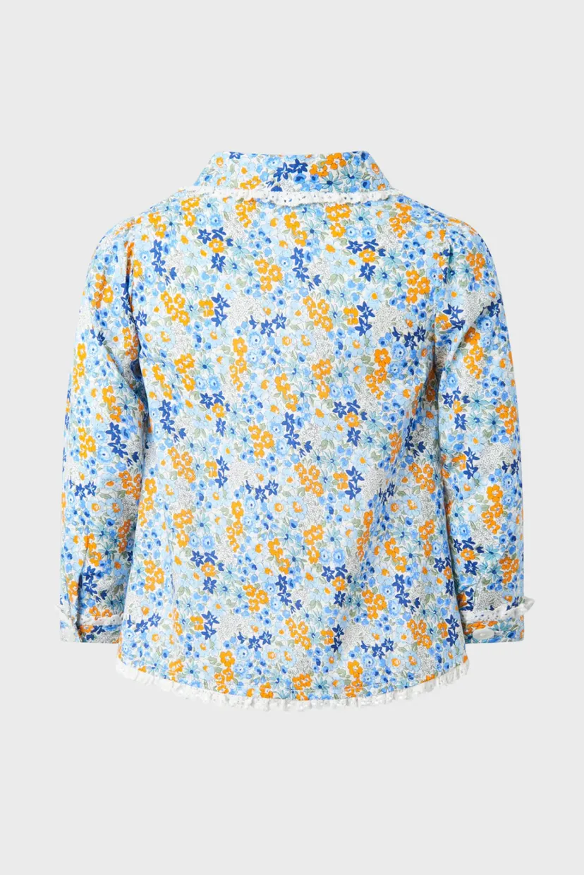 Дитяча блуза FLORAL FRILL 3