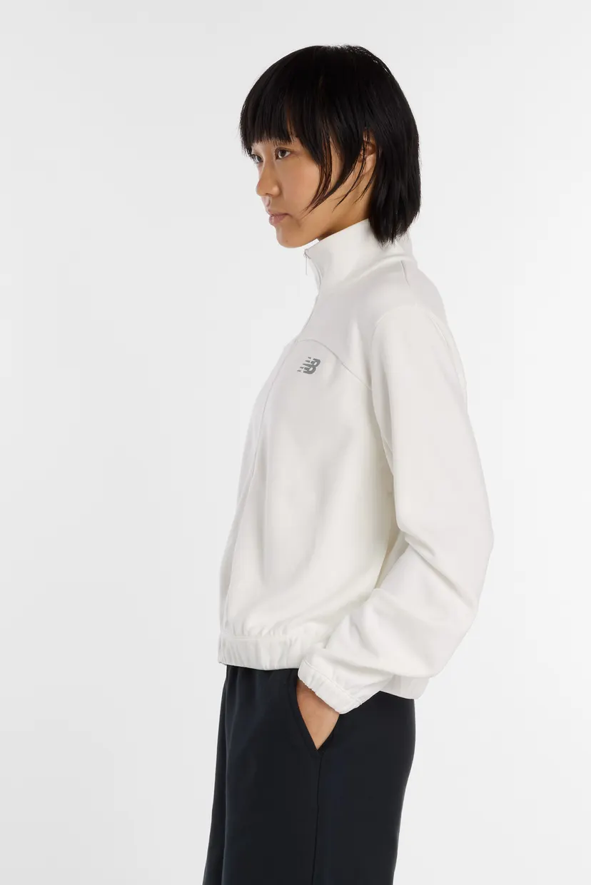 Жіноча біла спортивна кофта Sport Double Knit Full Zip 3