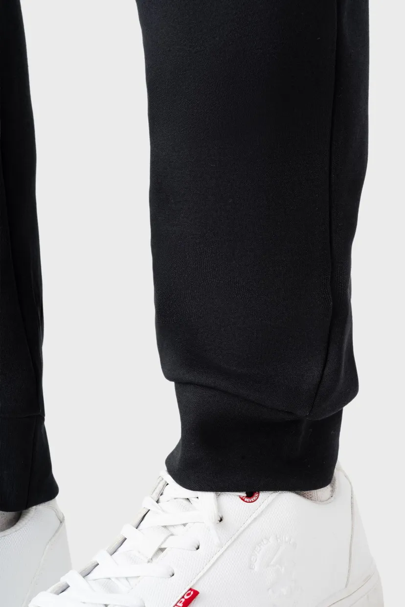 Чоловічі чорні спортивні штани sweatpants 6