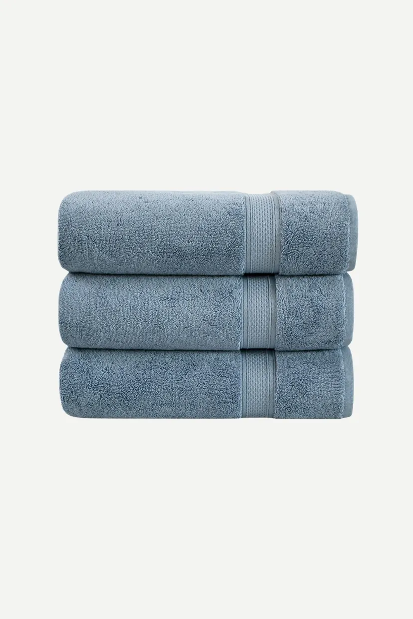 Рушник махровий - Grand soft twist denim денім 90X150 4