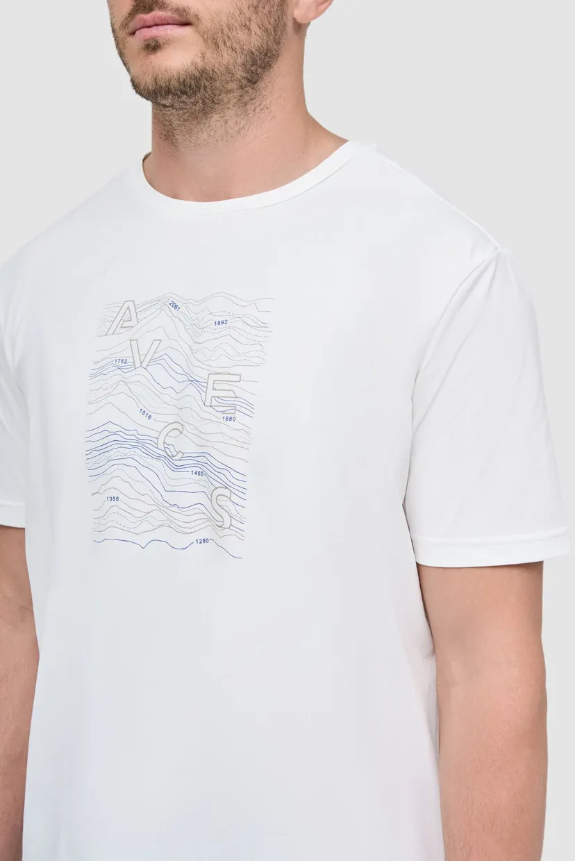 Мужская футболка белая T-shirt 7