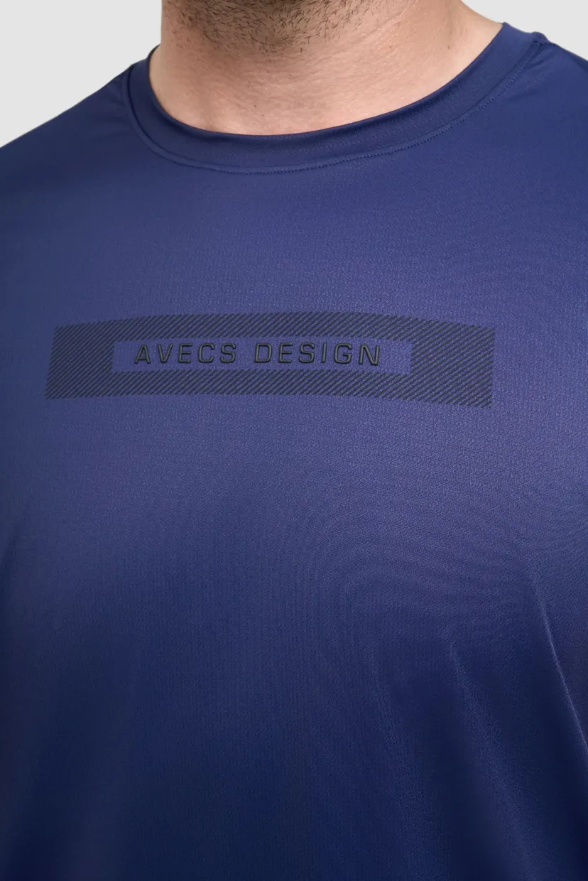 Чоловіча футболка синя T-shirt 7