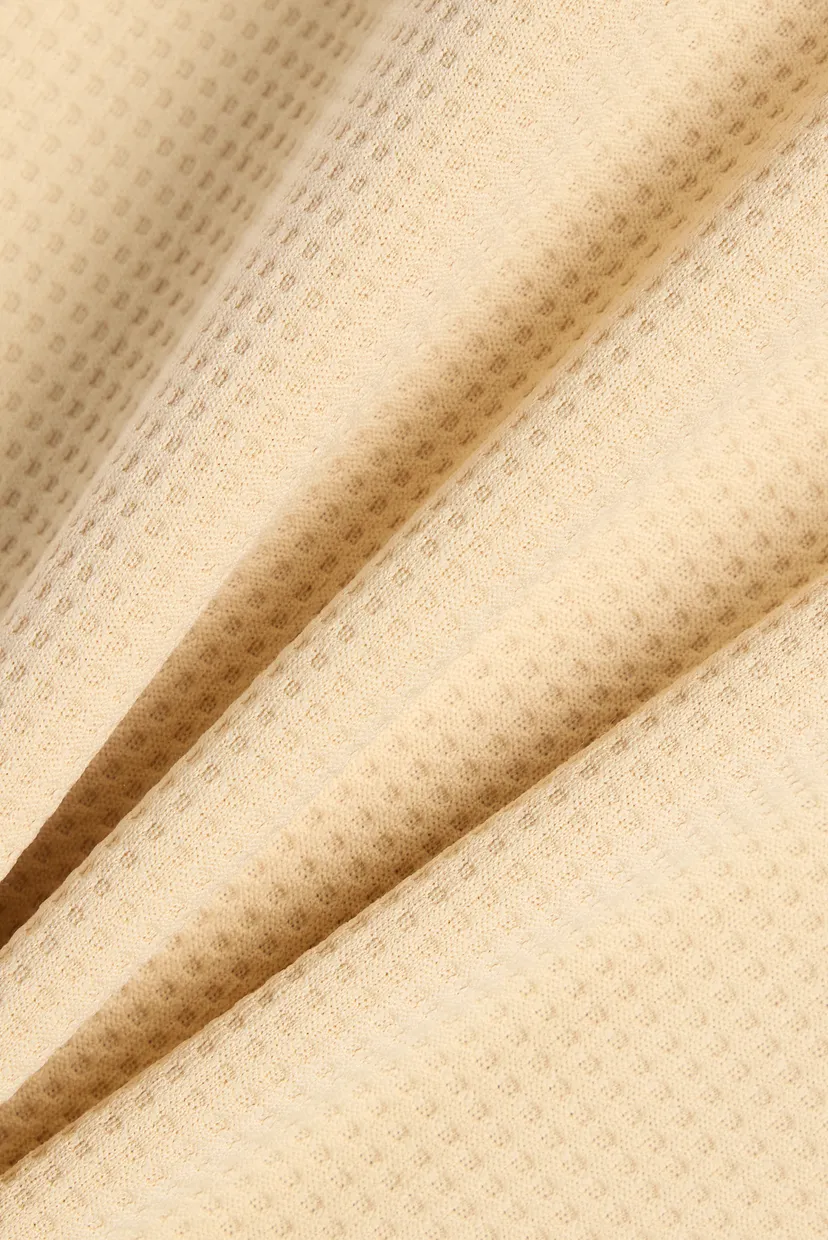Мужская бежевая футболка Textured Check 6