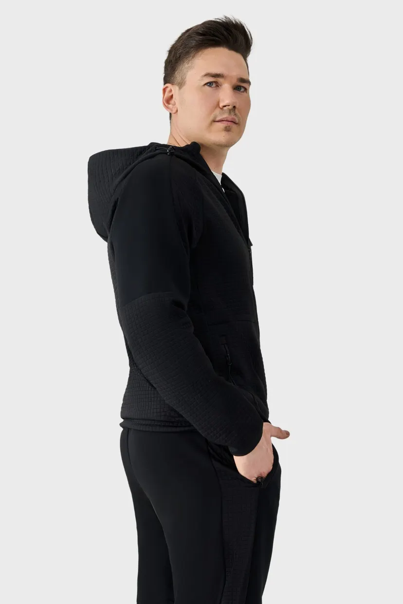 Мужской чёрный спортивный костюм sports suit 5