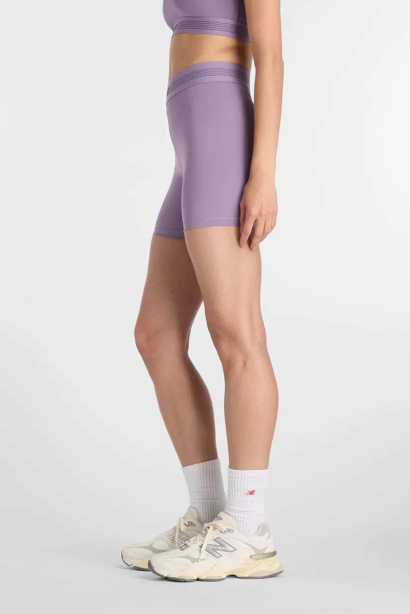 Женские фиолетовые шорты AC Fitted Short 5'' 3