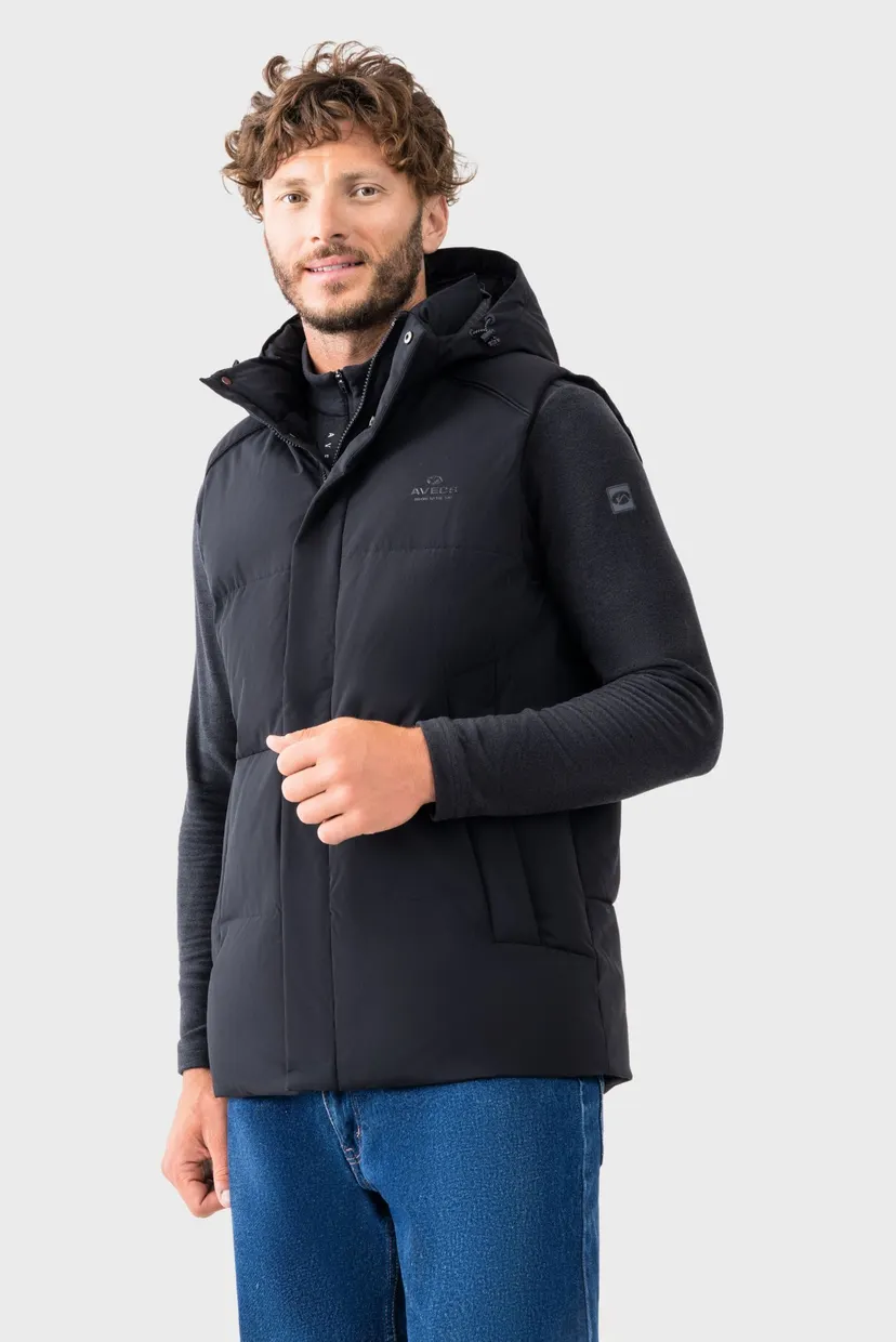 Мужской черный жилет Vest 6