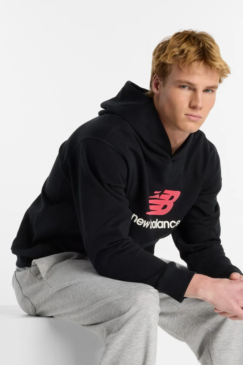 Чоловіче чорне худі Athletics FT Logo 3