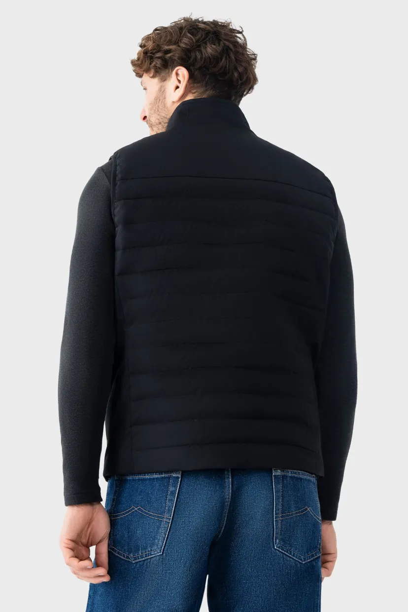 Мужской черный жилет vest 3
