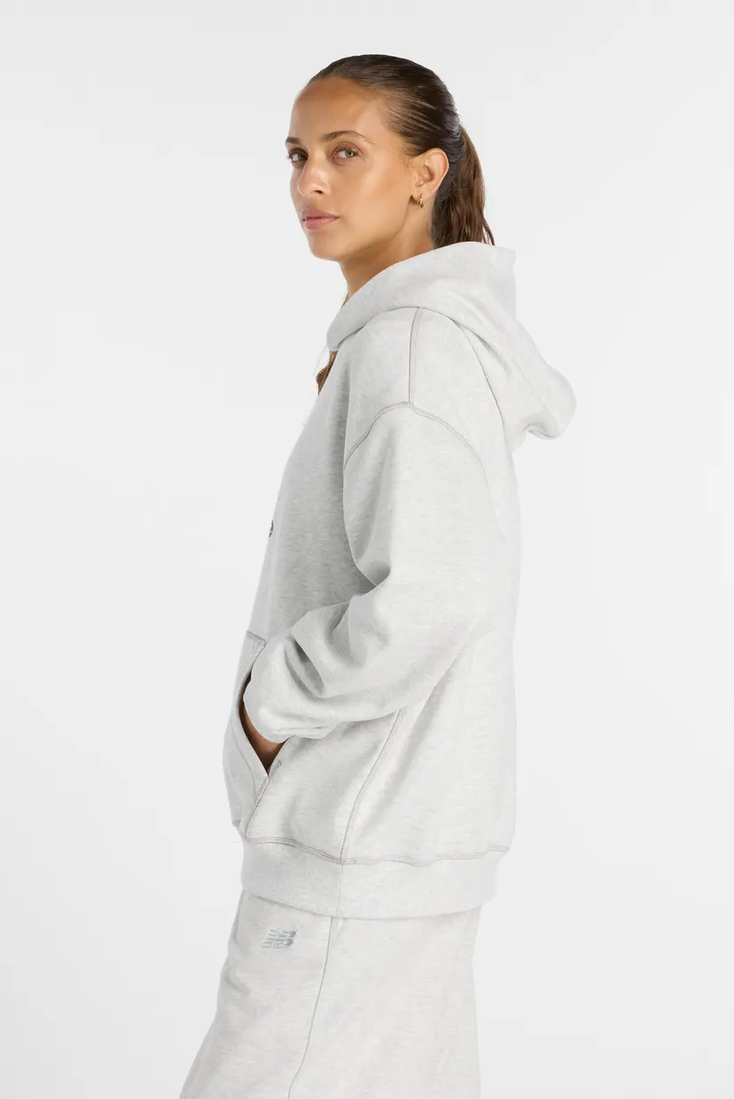 Жіноче сіре худі Athletics French Terry Logo 3
