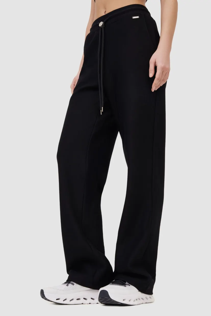 Женские чёрные спортивные штаны sports pants 8