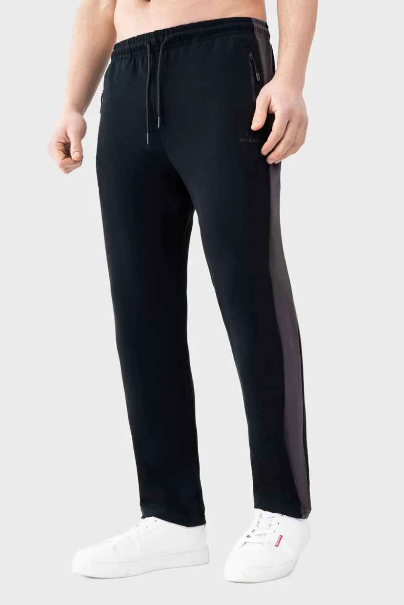 Чоловічий чорний Спортивний костюм (кофта, штани) Tracksuit 10
