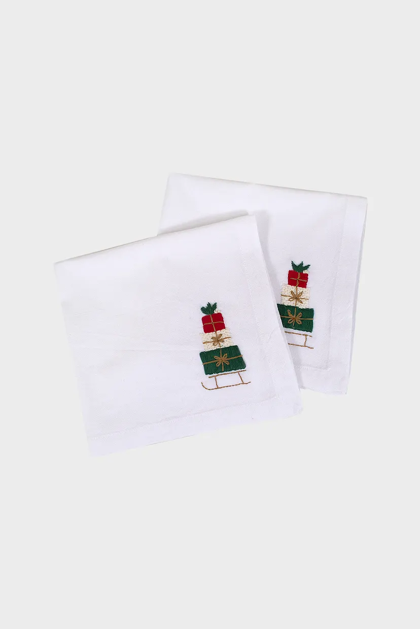 Набор столовых салфеток - Christmas Present 48Х48 (2 шт) 3