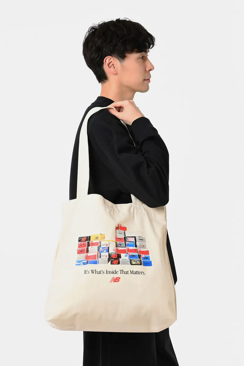 Бежевый шоппер Graphic Tote 3