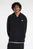 Мужское черное худи Polar Fleece