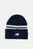 Темно-синяя шапка Striped Knit Hat