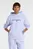 Женское сиреневое худі Sport Graphic Relaxed