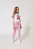 Детские розовые брюки TWINSET Girl