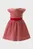 Детское красное платье Heart Damask