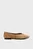 Женские бежевые замшевые балетки