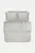 Постельное белье Washed cotton - Solid light antracite семейный