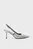 Женские белые кожаные мюли