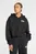 Жіноче чорне худі Linear Full Zip