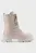 Женские бежевые кожаные ботинки