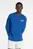 Чоловічий синій лонгслів Athletics Premium Back Logo Long Sleeve