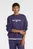 Жіночий фіолетовий світшот Sport Graphic Oversized Crew