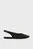 Жіночі чорні лакові мюлі