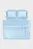 Постільна білизна Lotus Home Washed cotton - Kansas fly блакитний євро