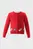 Детский красный кардиган SCOTTIE DOG INTARSIA