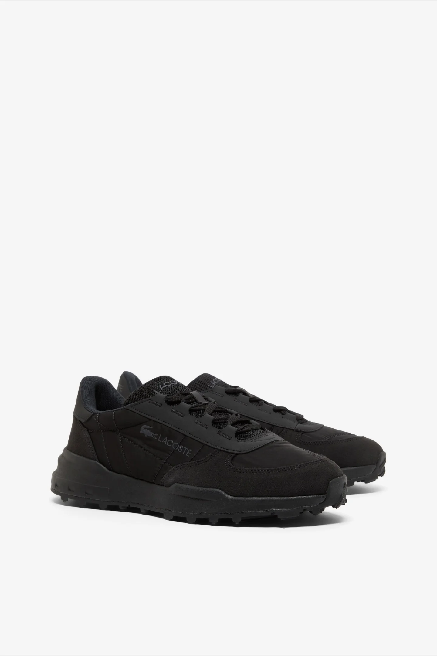 Чоловічі чорні кросівки Lacoste 750SMA008602H — MD-Fashion