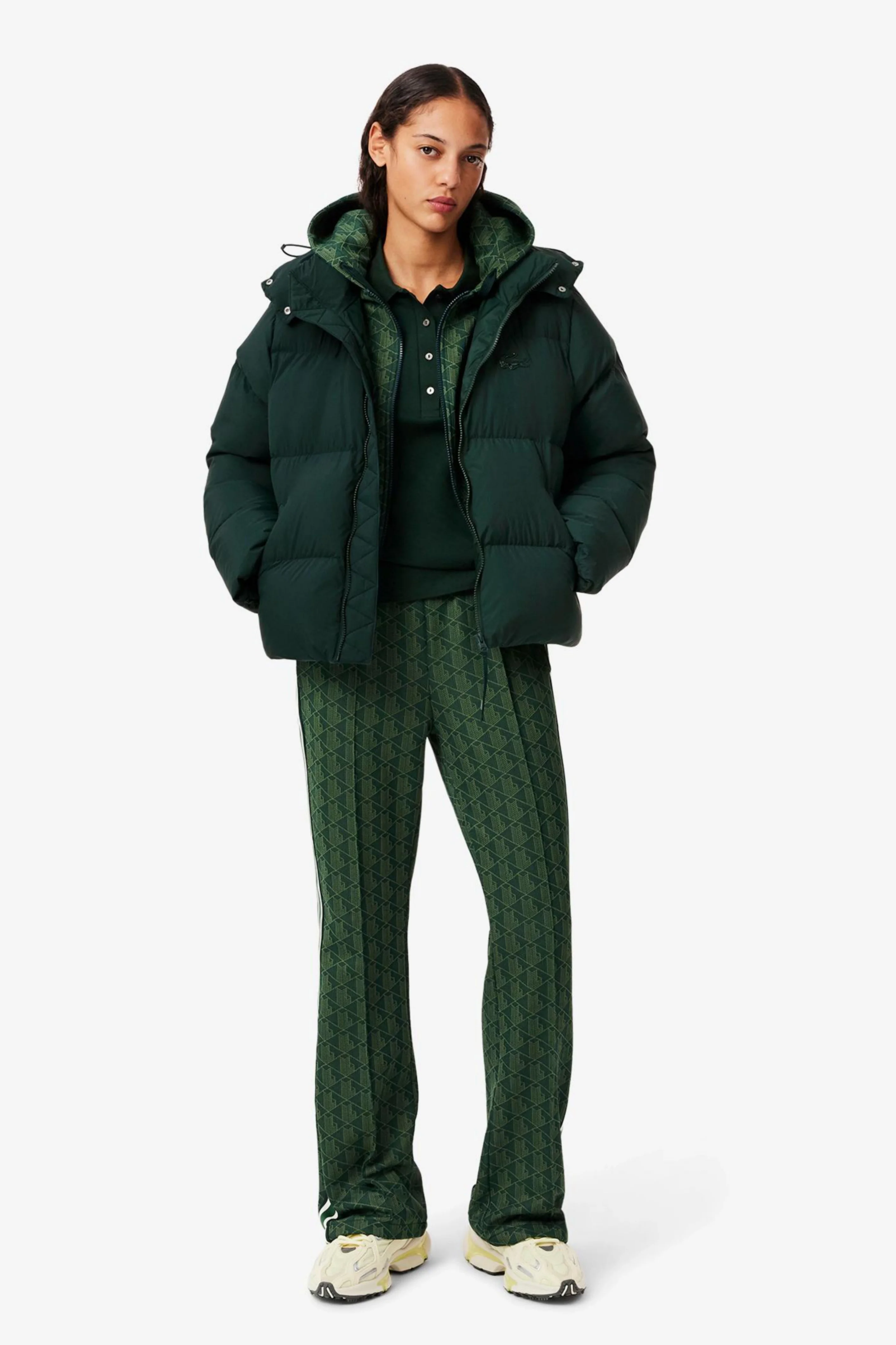 Женская зеленая куртка Lacoste BF3262YZP — MD-Fashion