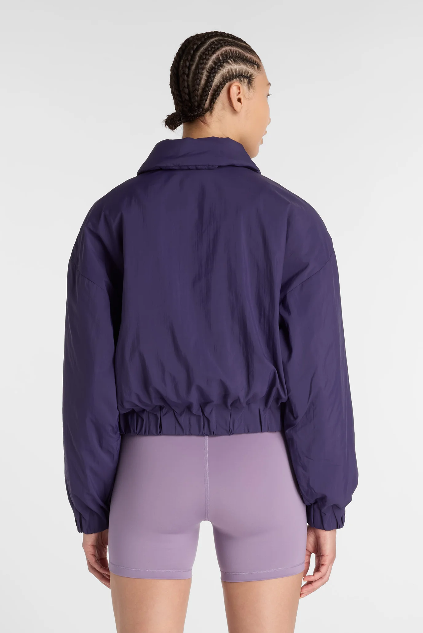 Женская фиолетовая куртка Woven Bomber Jacket New Balance