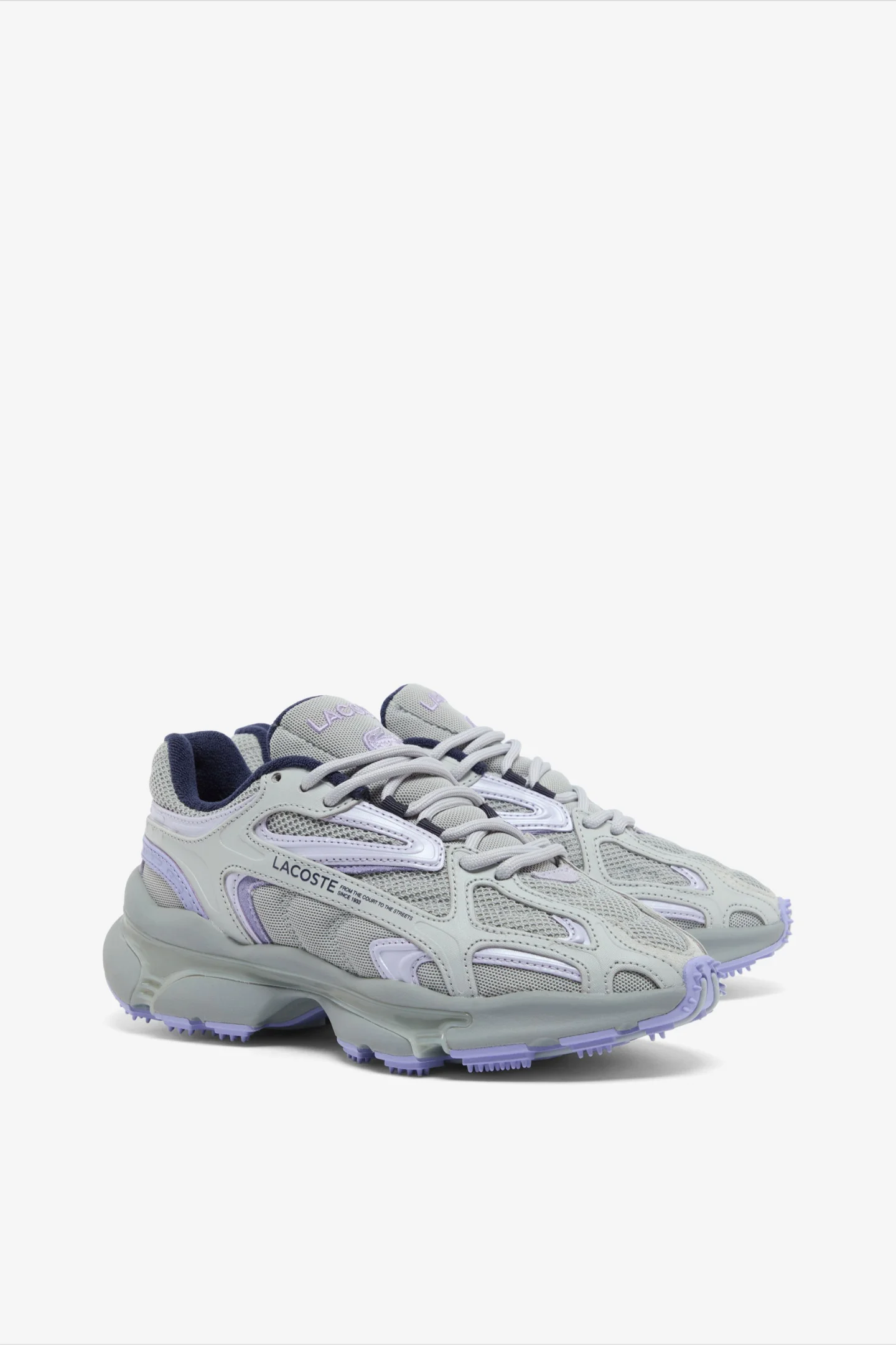Жіночі сірі кросівки Lacoste 750SFA0111396 — MD-Fashion